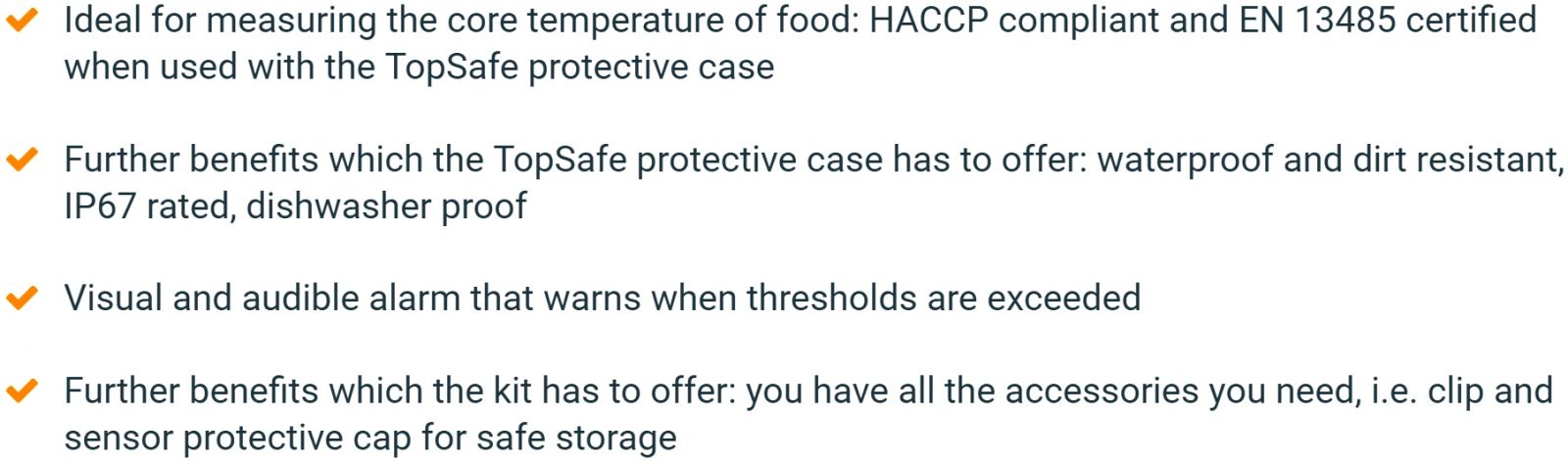 מודד טמפרטורה דיגיטלי TESTO 106 KIT TEXT